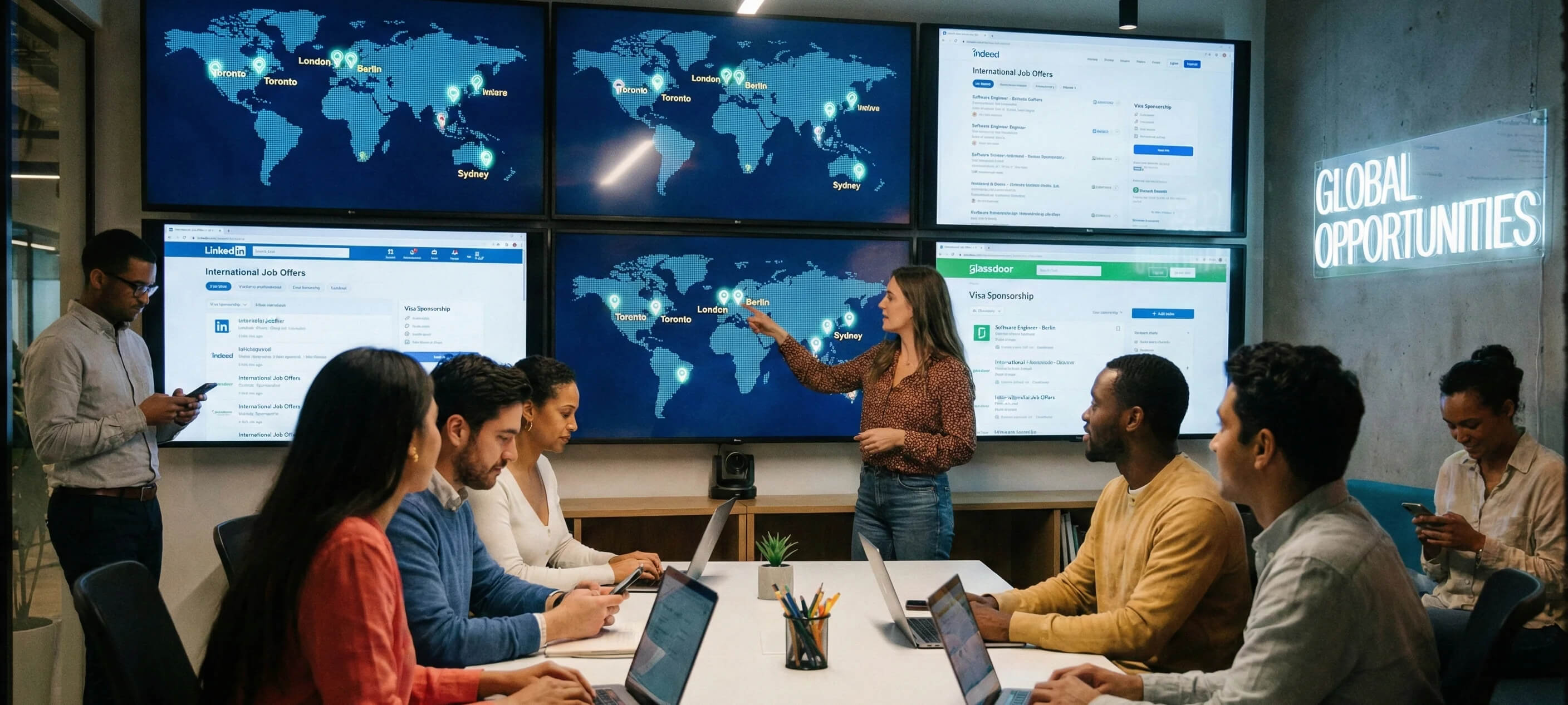 معرفی سایت‌های کاریابی و جاب آفر بین‌المللی